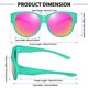 thumbnail image 3 of Gafas de sol URUMQI polarizadas UV400 para mujer, diseño sobre lentes, 3 of 7