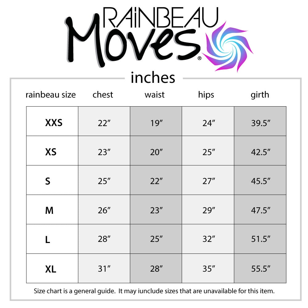 Rainbeau Moves Girl's Dance & Gymnastics Short Sleeve Leotard, (XS-XL)