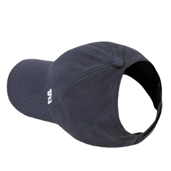 Sun Hats for Women UV Protection, Gray Female Summer Sunshade Caps Horsetail Visors Hollow Solid Caps, Women Sun Hat, One Size, Sun Hat for Women, Womens Sun Hats