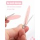 thumbnail image 4 of 8 Pieces No bend Hair Clips- No Crease Hair Clips Styling Duck Bill Clips for Salon Hairstyle Hairdressing Bangs Waves, 4 of 4
