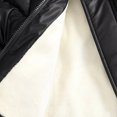 thumbnail image 3 of Jalioing Toddler Kids Winter Puffer Jacket Solid Color Long Sleeve Zipper Up Hooded Coat Thermal Puffy Jacket 1-10 Years, 3 of 6