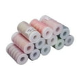thumbnail image 2 of Fil Ciré, Cordon en Polyester Ciré 12 Pcs Applications Larges Polyester pour Couture Quotidienne, 2 of 8