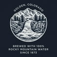 thumbnail image 4 of Tee Luv Men's Coors Banquet Beer Golden Colorado Double Sided Graphic Hoodie (L), 4 of 5