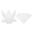thumbnail image 2 of Coffee Dripper, Foldable Portable Coffee Strainer Snow Shape Dripper, 2 of 8