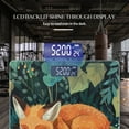 thumbnail image 3 of High Precision Body Weight Scale Smart Bathroom Scales with Large LCD Display(400lbs),Decorative for Bedroom-Cute Fox Sleeping In The Forest Surrounded By Leaves, 3 of 4