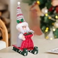 thumbnail image 4 of LEFTHIGH Home Sleigh Santa Claus Window Decorations Christmas Gift Bag Doll Desktop Children's Doll Ornaments Dorm Room essential, 4 of 6