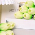 thumbnail image 2 of CSChome Artificial Tulip Decoration Artificial Tulip Decoration Realistic Reusable Home Wedding Party Faux Flower Floral Spring Decoration 10Pcs Artificial Tulip Branch with Stem, 2 of 6