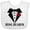 AA-White, variant on Inktastic Tuxedo Ring Bearer Boys Baby Bib