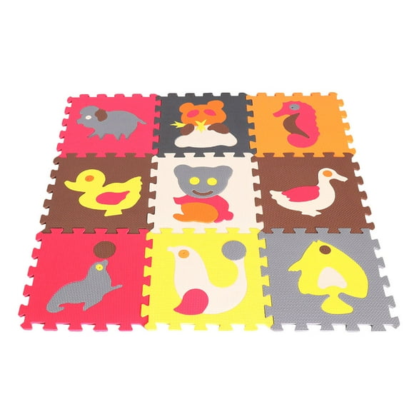 Del Piso De De 9pcs EV Alfombra Grande Del Rompecabezas Niños De Tibelar Del Niños - -B, 4 Hugo Puzzle Play Mat para niños