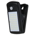 thumbnail image 1 of 40LEDs Solar Lights Clip-on Motion Sensor Lights Clamp Lamp IP65 Waterproof for Fence Deck Wall Garage Patio, 1 of 7