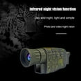 thumbnail image 4 of Dispositivo De Visión Nocturna Monocular Soporte De Pantalla De 1,5 Pulgadas Tarjeta Tf De 128 Gb Batería De Litio Incorporada De 4000Ma Alcance De 850 Nm Sensor Ir No.2 qarigey OD014534-01, 4 of 6