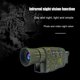 thumbnail image 4 of Dispositivo De Visión Nocturna Monocular Soporte De Pantalla De 1,5 Pulgadas Tarjeta Tf De 128 Gb Batería De Litio Incorporada De 4000Ma Alcance De 850 Nm Sensor Ir No.2 Vogacara OD014534-01, 4 of 6