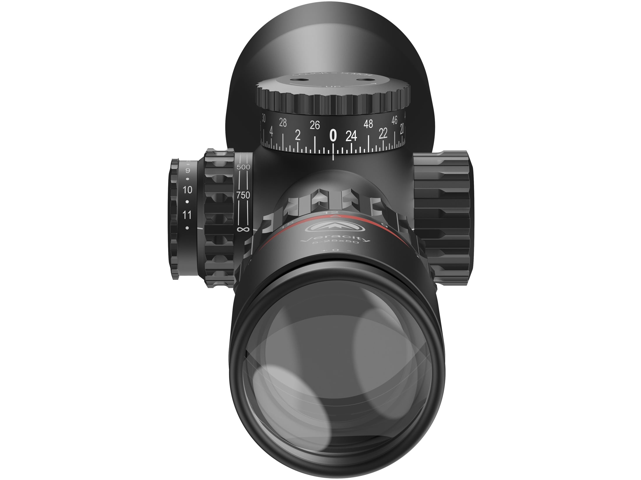 Burris Veracity Rifle Scope 30mm Tube 5-25x 50mm Illuminated RCT MOA Reticle Matte Black