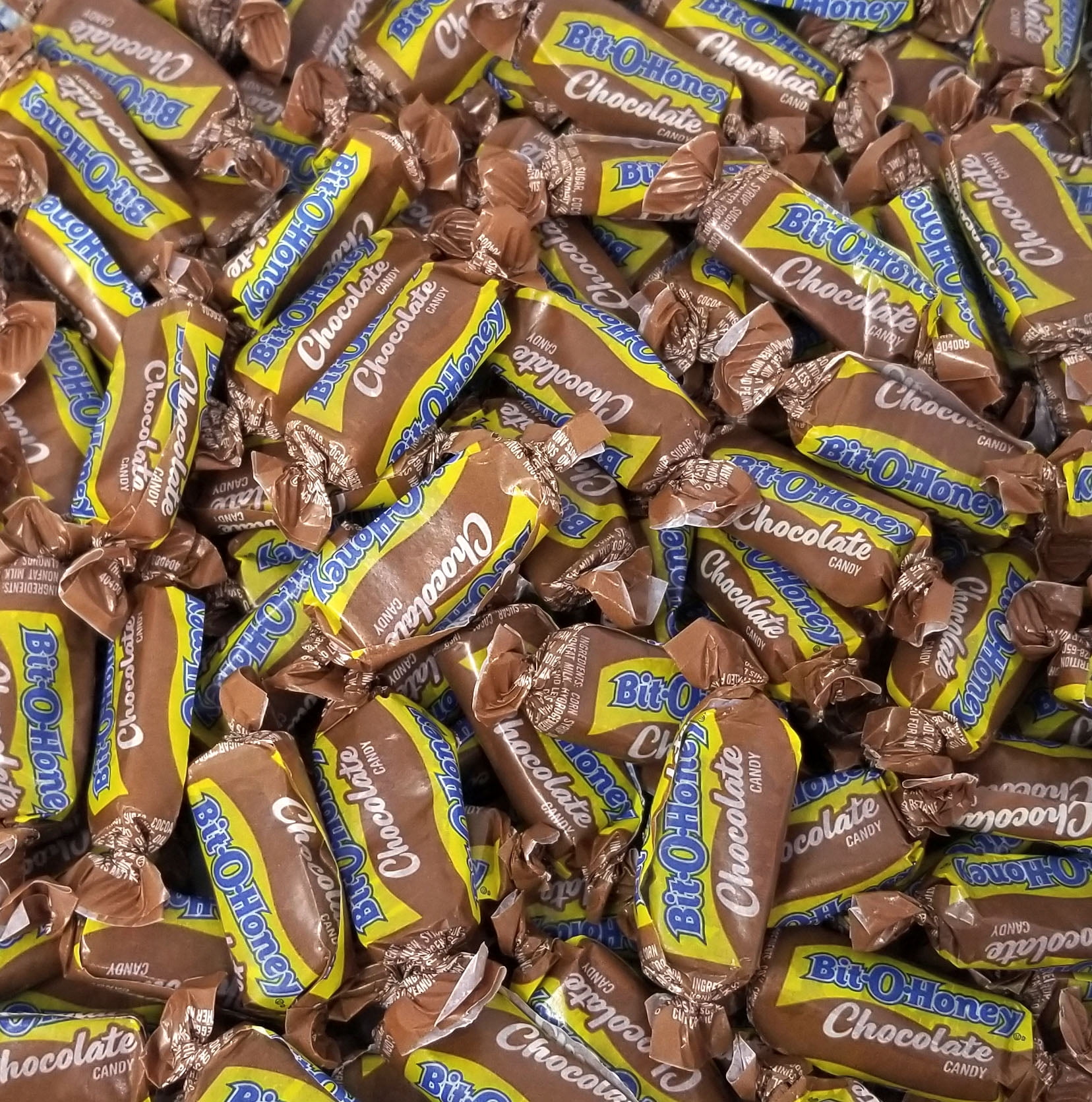 Bit O Honey Chocolate Flavored Taffy Candy, Bite Size , Bulk 5 Pounds