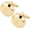 K, variant on Cufflinks for Men Stainless Steel Initial Cuff Links Alphabet Letter A-Z Groom Father