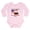 Petal Pink, variant on CafePress - Made In America With Bulgarian Parts Body Suit - Long Sleeve Cotton Baby Bodysuit