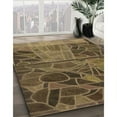 thumbnail image 3 of Ahgly Company Machine Washable Indoor Square Transitional Copper Brown Area Rugs, 3' Square, 3 of 7