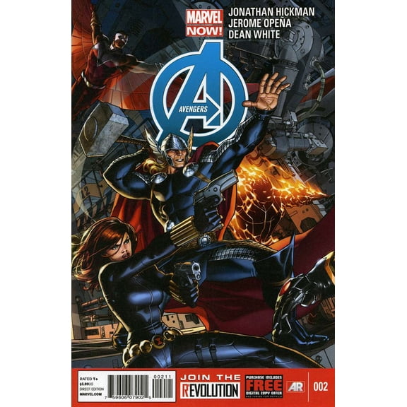 Avengers (5th Series) #2 VF ; Marvel Comic Book