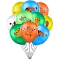 thumbnail image 4 of Decoraciones de cumpleaños de El Rey León de Disney, globo de látex de 12 pulgadas con diseño de Simba y El Rey León, globo de safari en la jungla para suministros para fiestas de baby shower, 4 of 4