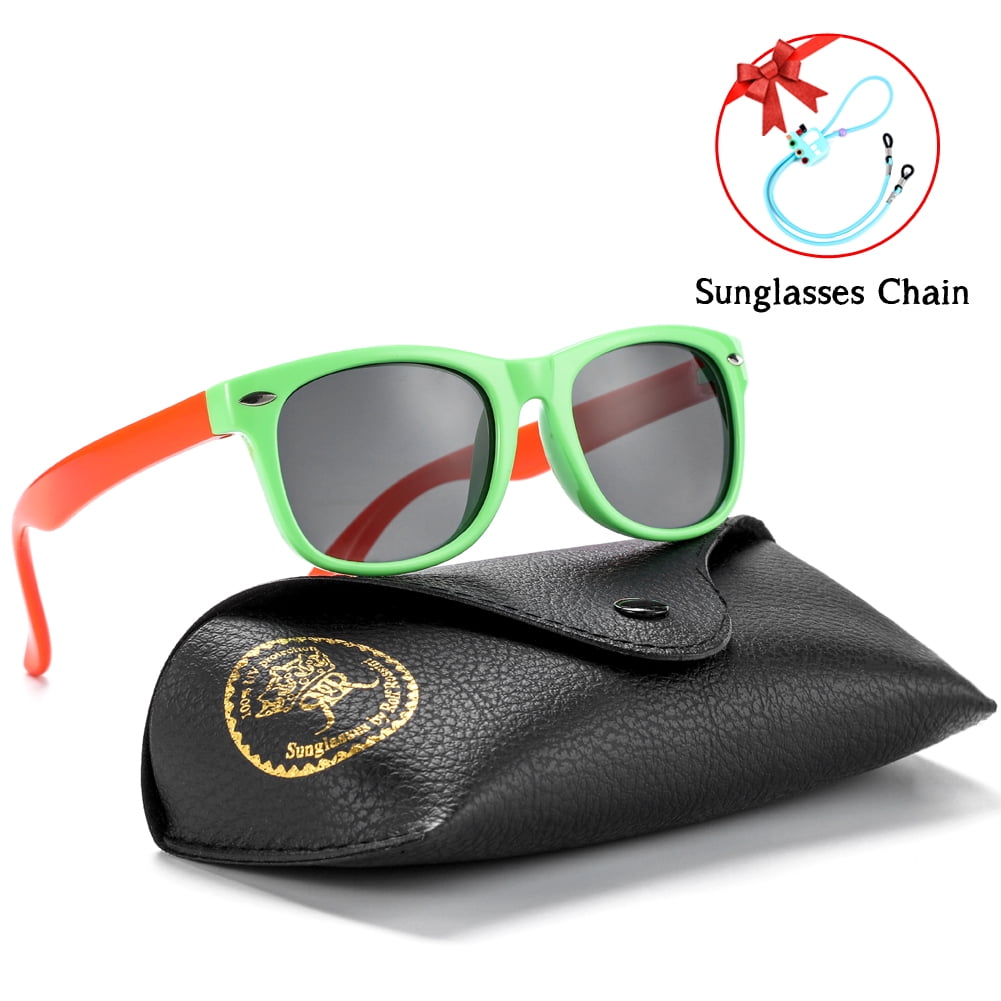 New Kids sunglasses boys girls UV400 Unbreakable classic for children unisex 