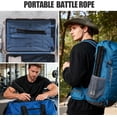 thumbnail image 5 of Portable Ropeless Battle Ropes, Adjustable Weights Cordless Battle Ropes for Home Gym with Storage Bag, Weighted Exercise Equipment for Low-Impact Workout, Strength & HIIT, for Men & Women (Black), 5 of 12