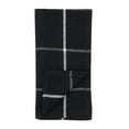thumbnail image 3 of Saro Lifestyle Windowpane Plaid Table Napkin (Set of 4), 3 of 5