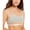 Grey/Orange, variant on Calvin Klein Womens Unlined Seamless Bralette Gray XS