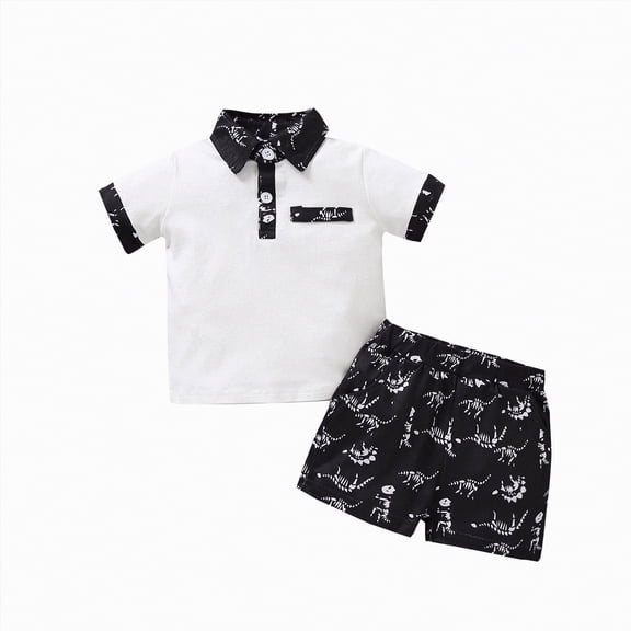 Boys Clothes Toddler Baby Summer Set Kids Spring Camouflage Printed Short-sleeved Basketball 12 18 24 Month 3T 4T 5T Children Clothing Boy Sweat Outfit 2 Piece