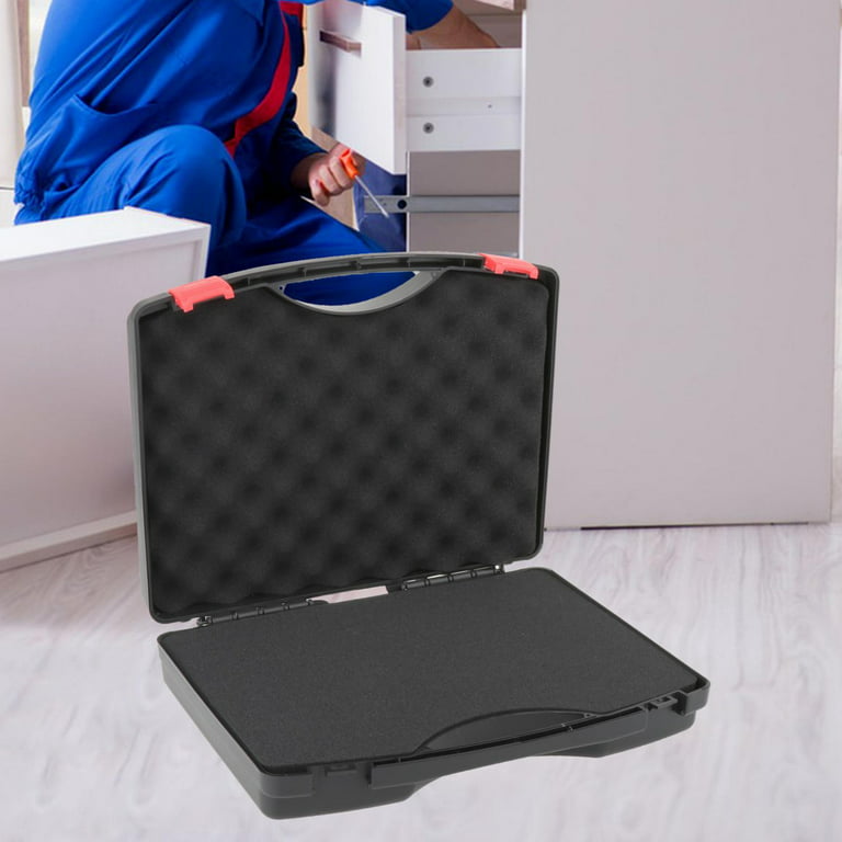 Universal Protect toolboxes with Sponge Storage Organizer Power Tool  Storage Case Parts Storage Organiser Empty Box Equipment for Workplace  330mmx272mmx82mm 