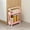 Pink, variant on ChicYu Bathroom Narrow Storage Cabinet Toilet Storage Cabinet Side Cabinet Slim Shelf for Storing Toiletries Towels and Bathroom