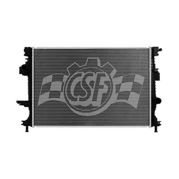 CSF 3813 1 Row Plastic Tank Aluminum Core Radiator