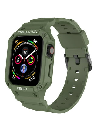 Buy Spigen Apple Watch Series 3/2/1 (38mm) Case Rugged Armor - Olive Green  online Worldwide 