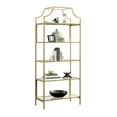 thumbnail image 5 of Better Homes & Gardens 71" Nola 5 Shelf Etagere Bookcase, Gold Finish, 5 of 13