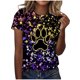 thumbnail image 1 of Liamobondopolis - Camiseta con estampado de pata para mujer, camisetas de manga corta con estampado de pata para mamá de perro, 1 of 5