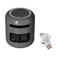 thumbnail image 1 of JM01 BT Reloj Altavoz Multifuncional Ajustable Portátil BT Reloj Altavoz Radio con Pantalla LED Negro, 1 of 5
