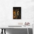 thumbnail image 2 of ARTCANVAS Meeting Sir Huon Of Bordeaux And Scherasmin In Libanon Cave Canvas Art Print by Henry Fuseli - Size: 18" x 12" (0.75" Deep), 2 of 9