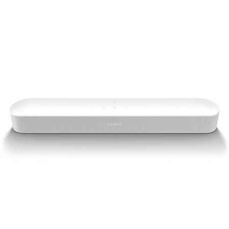 Open Box Sonos Beam Compact Smart Sound Bar with Dolby Atmos (Gen 2,White)