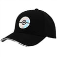 thumbnail image 1 of Pokemon 845258 Pokeball Holographique Elite Flex Casquette Snapback Pré-Courbée, 1 of 1