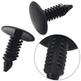 thumbnail image 3 of 20Pcs 8mm Hole Car Clips Fender Bumper Shield Retainer Plastic Rivet Push Pin, 3 of 9