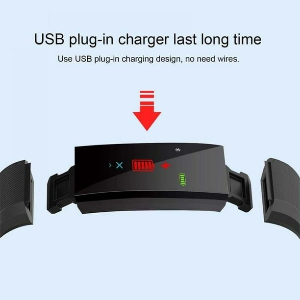 Smart hrm bracelet charging sale
