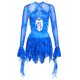 thumbnail image 1 of Vestido Conjunto de 2 piezas para mujer, elegante Y2k, vestido con flecos halter, vestido estético Kuymtek Azul T M para Mujer, 1 of 6