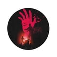 thumbnail image 2 of SIDONKU 60 inch Round Beach Towel Blanket Red Demon Hand Rising Up Zombies Walking Spooky Arm Travel Circle Circular Towels Mat Tapestry Beach Throw, 2 of 2