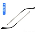 thumbnail image 1 of 1 Pair Metal Eyeglasses Temple Arm Eyeglasses Replacement Metal Leg Eyewear Accessories Spectacle Frame Repair Tool Silver, 1 of 6