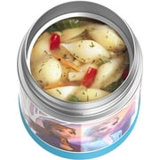 Thermos Vacuum Insulated FUNtainer Food Jar with Spoon, Frozen, 10 oz