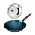 thumbnail image 3 of WeiLaiKeQi Wok Pan Multipurpose with Lid Chef Chinese Wok for Household Cooking Kitchen Pot Diameter 30cm, 3 of 9