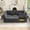 Gray, variant on Neche Sectional Couches with Storage Seats, 118" L Shaped Convertible Modular Sectional Sofa, 4 Seat & 1 Ottoman Velvet Storage Chaises Deep Seat Couch for Living Room, Bedroom, Apartment, Blue