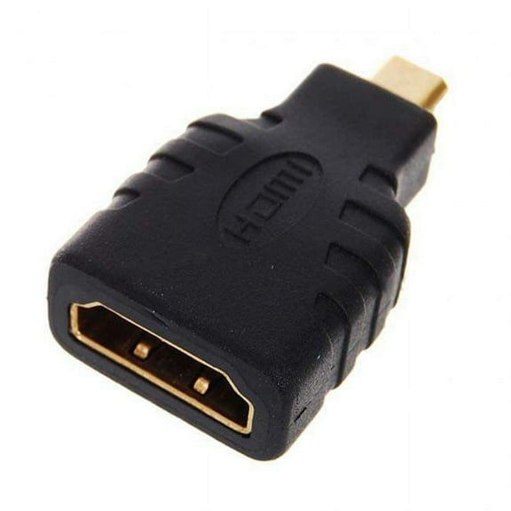 FVH Micro HDMI Male to HDMI Male Adapter for Cell Phone Tablet 1080p HDTV