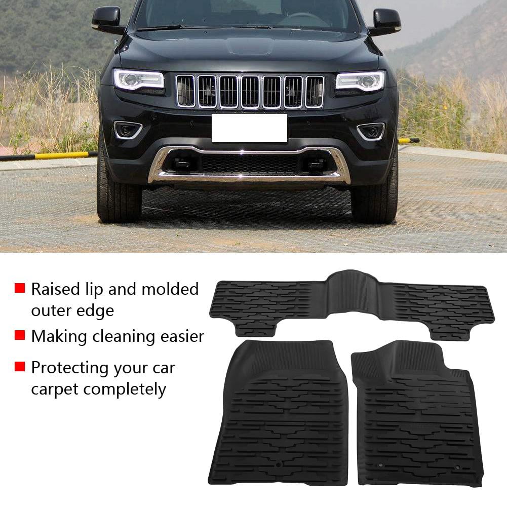 NEW 2014-2018 Jeep Cherokee Slush Style Molded RUBBER FLOOR MATS,OEM Mopar