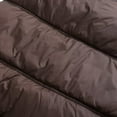 thumbnail image 3 of Girls Puffer Solid Color Vest Winter Sleeveless Quilted Jackets Boys Lightweight Zipper Waistcoat Coat Coffee 140, 3 of 8
