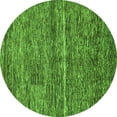 thumbnail image 1 of Ahgly Company Indoor Round Abstract Green Modern Area Rugs, 6' Round, 1 of 4